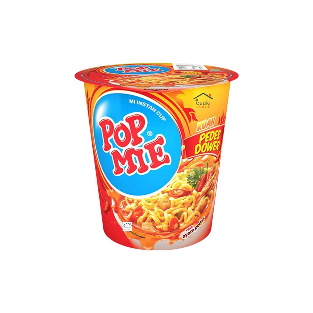 

Pop Mie Dower Mie Kuah Instan Pedas dalam Cup