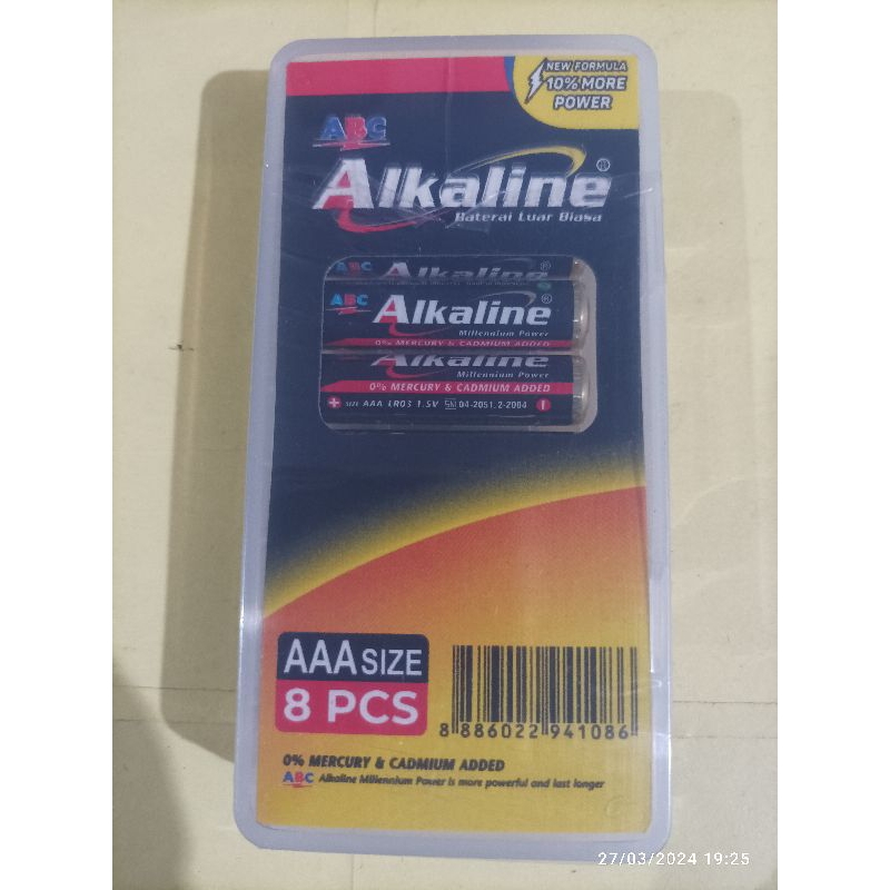Alkaline Baterai AAA