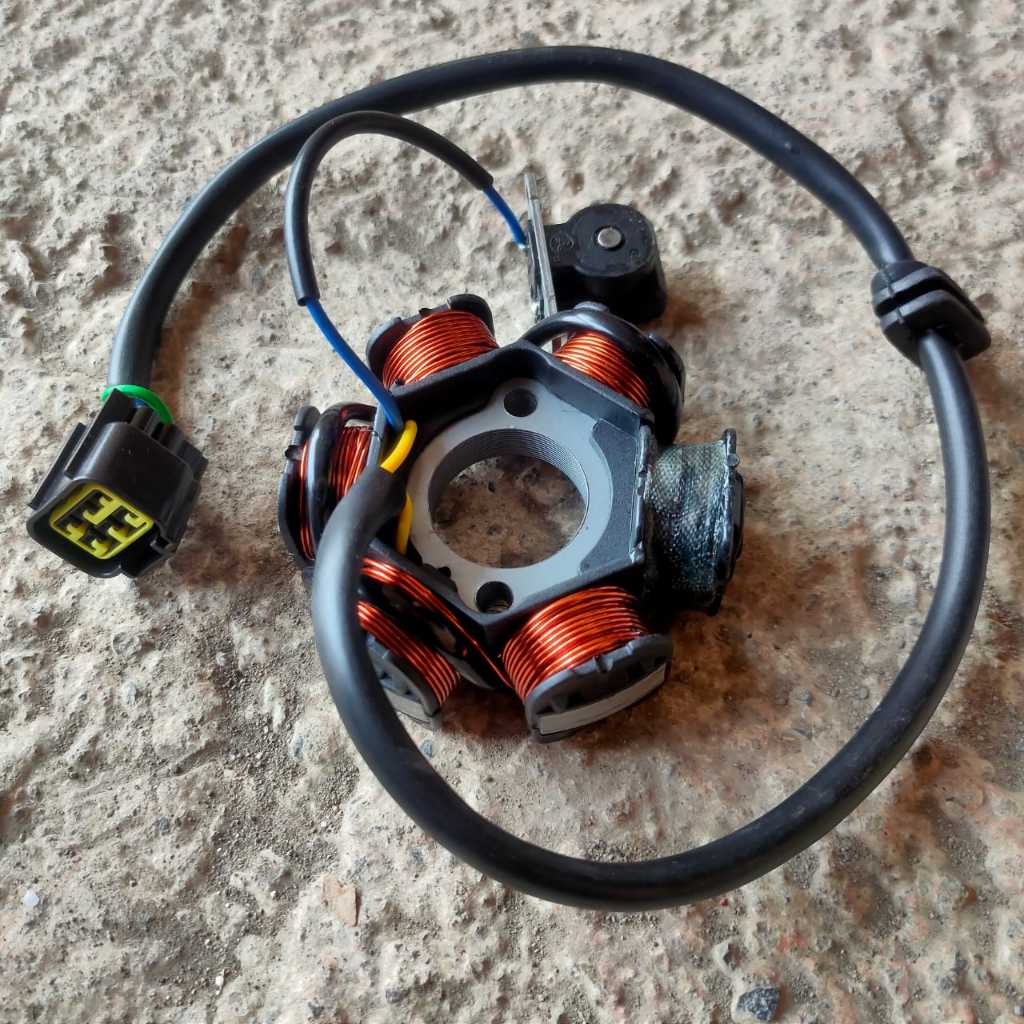 pengapian spul fullwave grand supra fit new lama gl cdi series