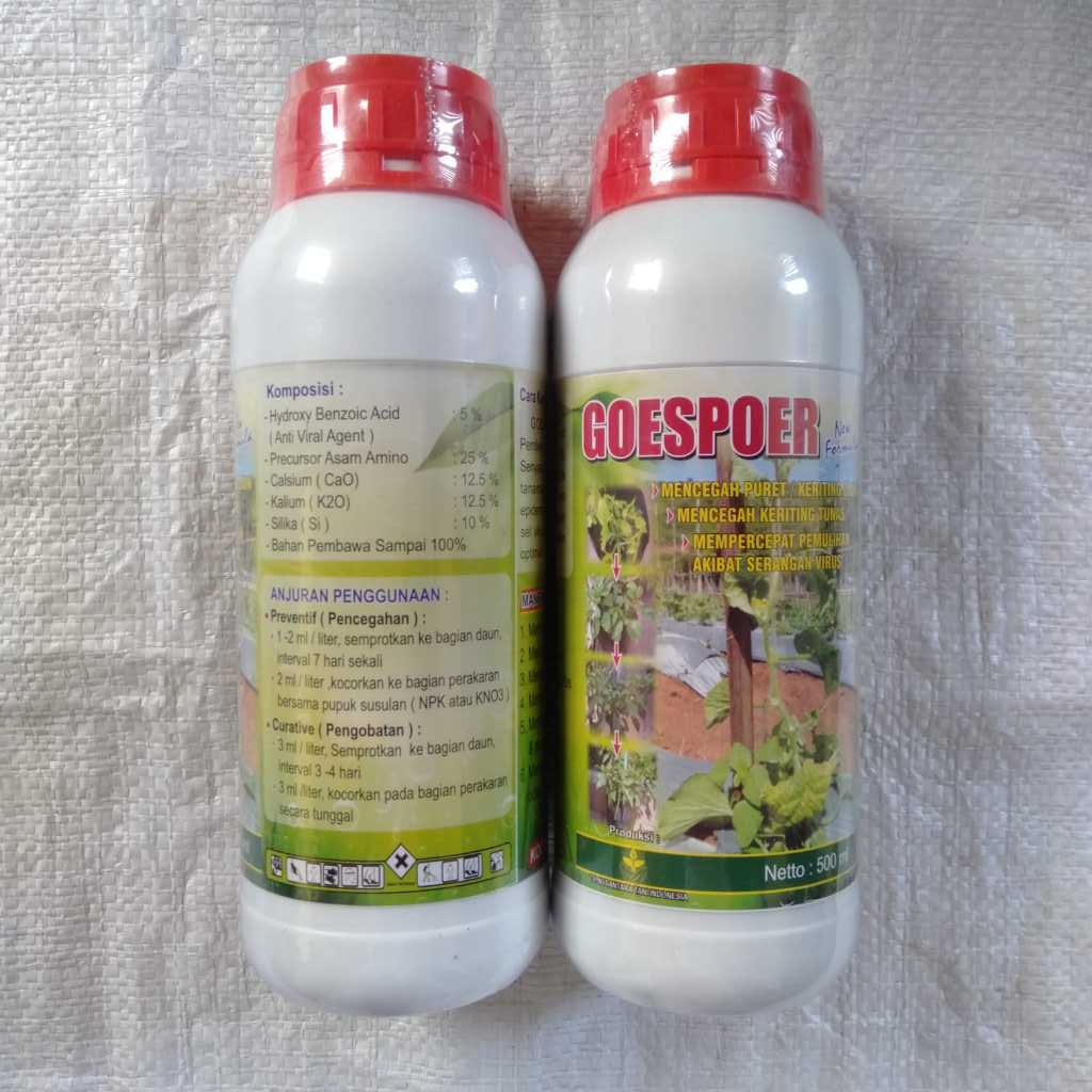 Pupuk Cair Mengandung Nutrisi Mikro GOESPOER 500ml