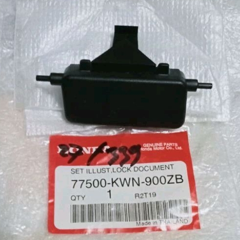 handel laci knob tutup laci ori honda pcx125/pcx150 thailand (hitam)