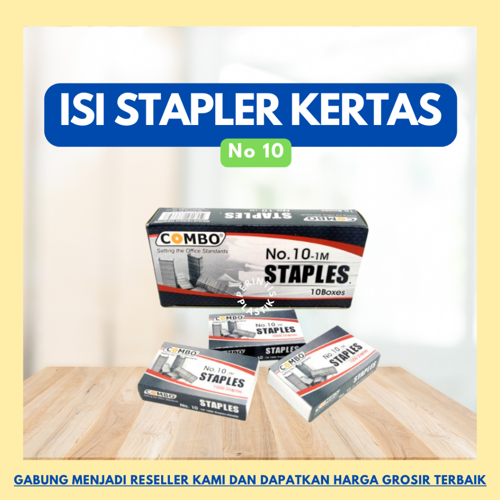 

Refill Staples/Refill Stapler/Isi Staples no 10