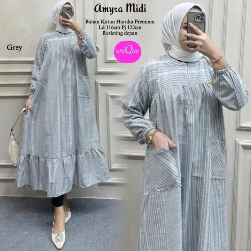 AMYRA DRESS SALUR  KEKINIAN