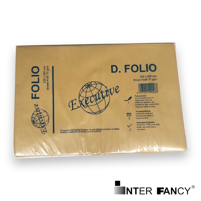 

Amplop Coklat Samson D / Folio Map Executive Map