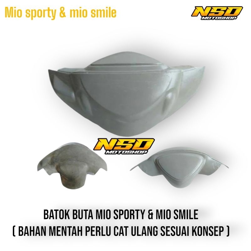 Batok buta Mio Smile Mio Sporty Bahan Ringan Cocok Untuk Dragrace Roadrace