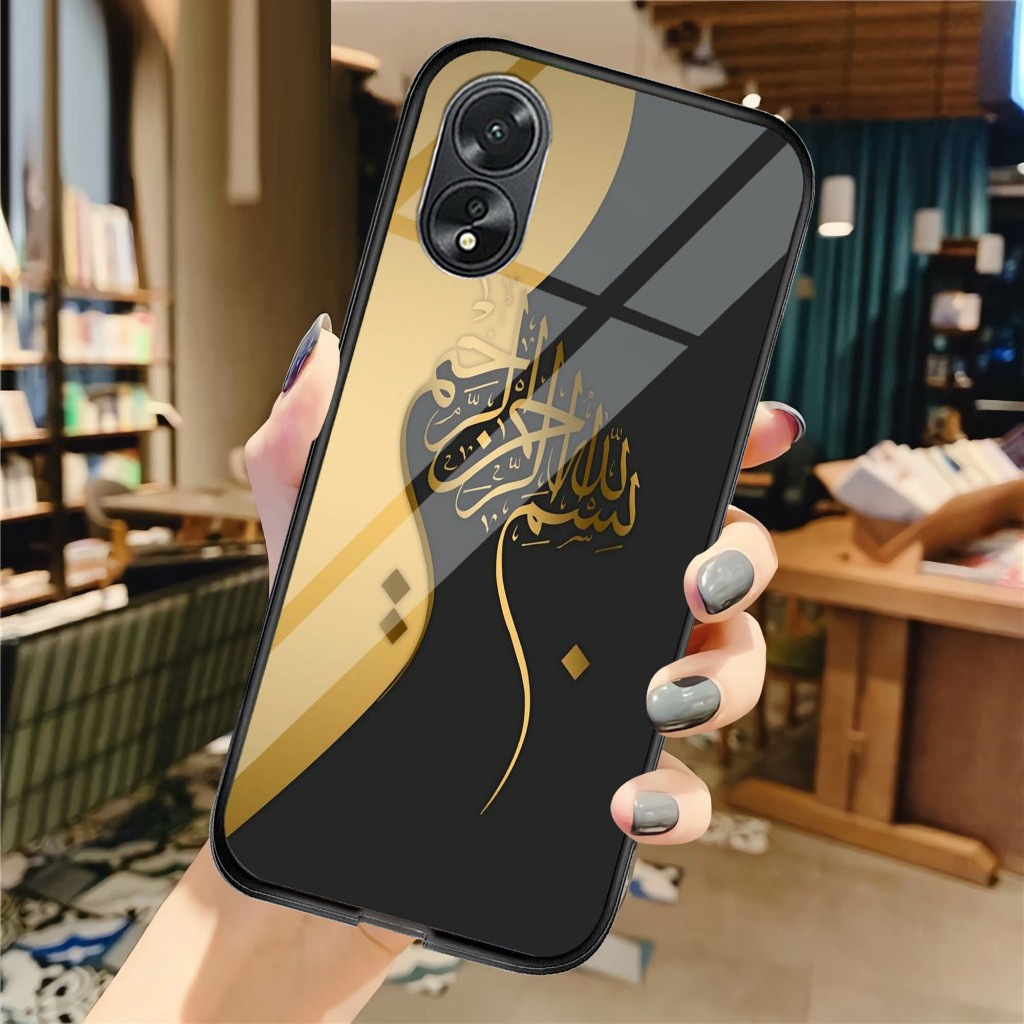 Softcase oppo A38 - Case oppo A38 - Silikon oppo A38 - Case lucu oppo A38 - Softcase kaca Oppo A38 (