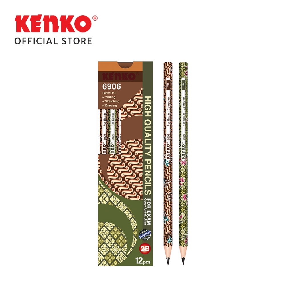 

KENKO Pensil 2B 6906 1 Box 12 Pcs