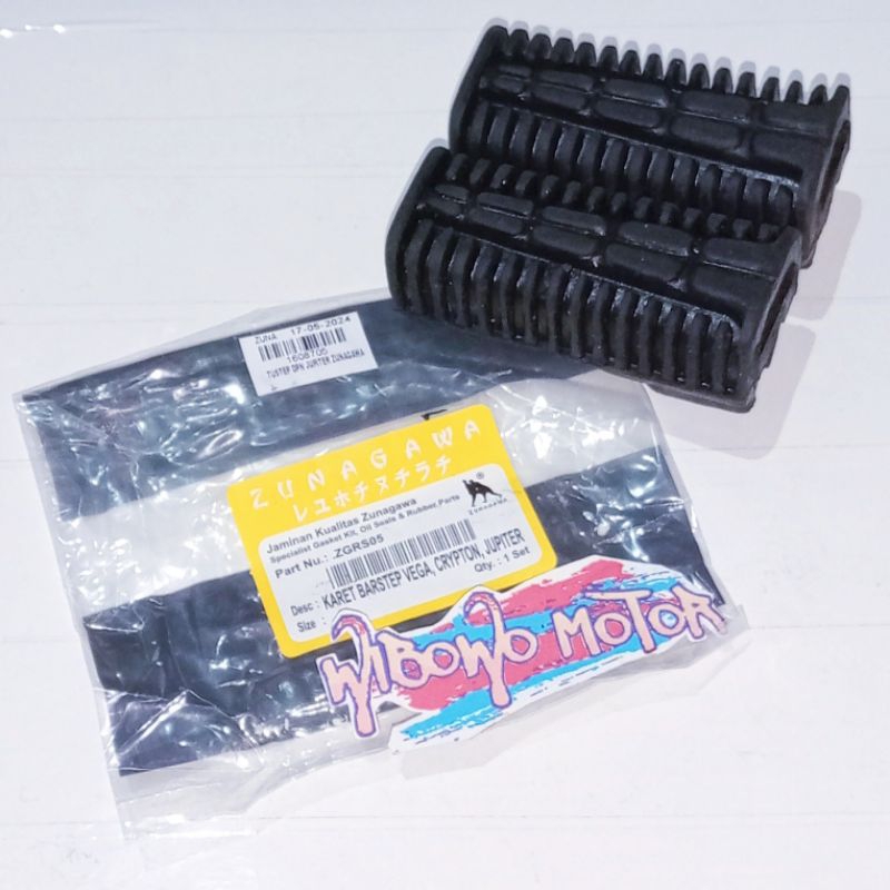 KARET FOOTSTEP POSTEP TUSTEP DEPAN JUPITER VEGA CRYPTON ZUNAGAWA