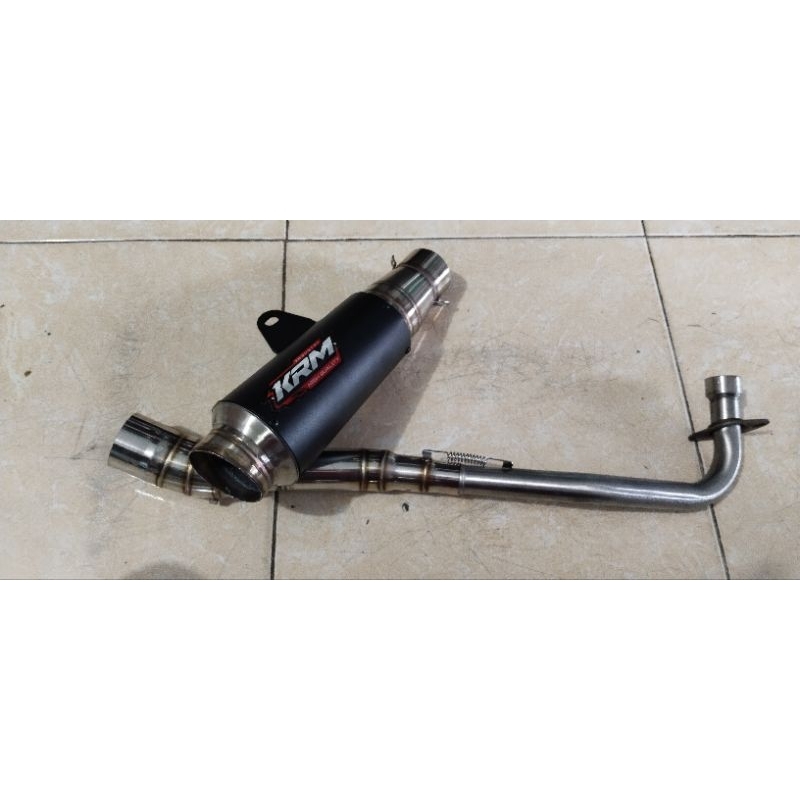 knalpot racing vega jupiter smesh sogun