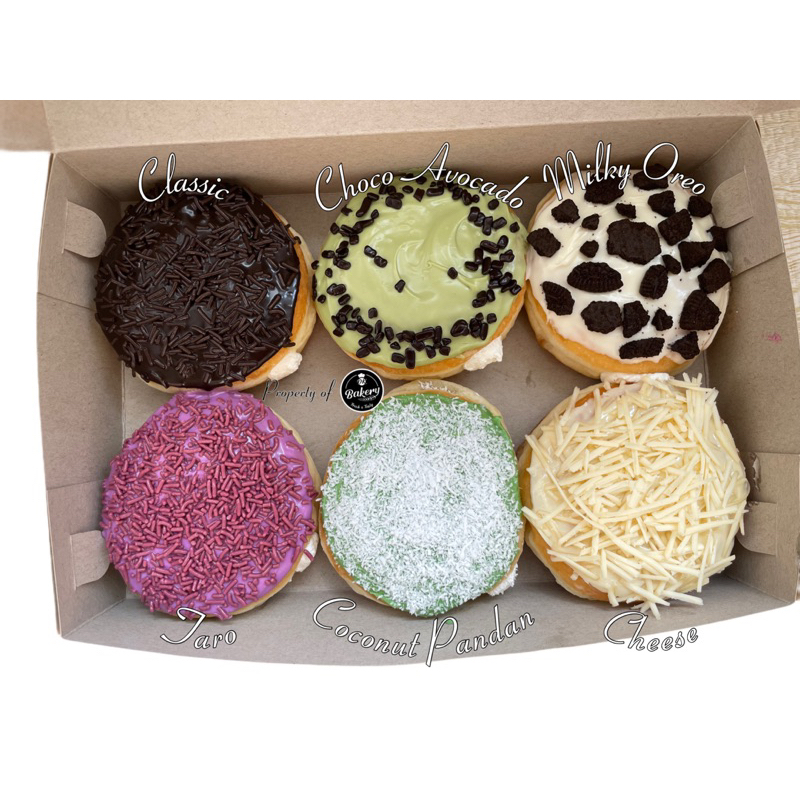 

Donat Kentang Premium 1 Box Isi 6 Bisa Mix Varian Rasa