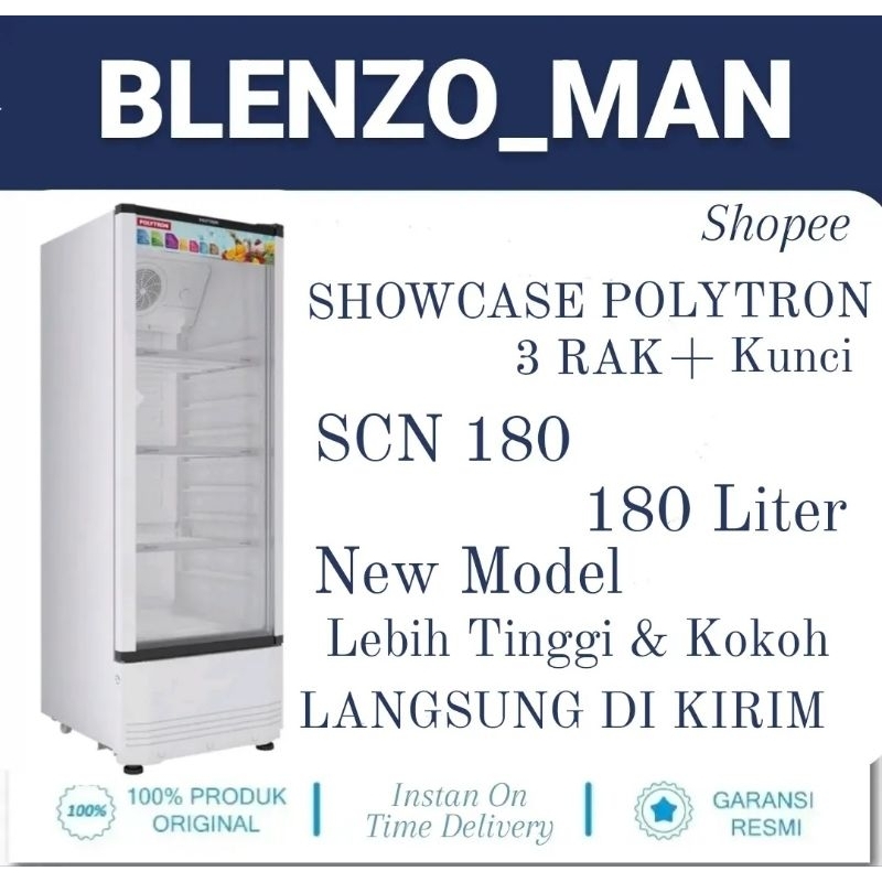 SHOWCASE POLYTRON 3 RAK 180 LITER