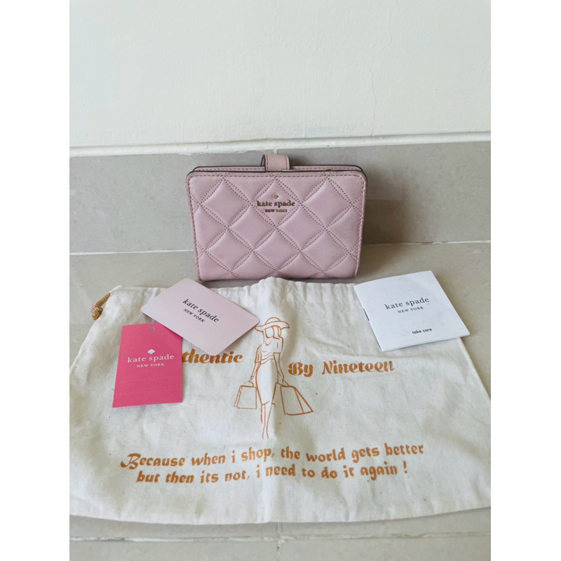 Dompet Lipat KS Natalia Medium Compact Bifold Wallet