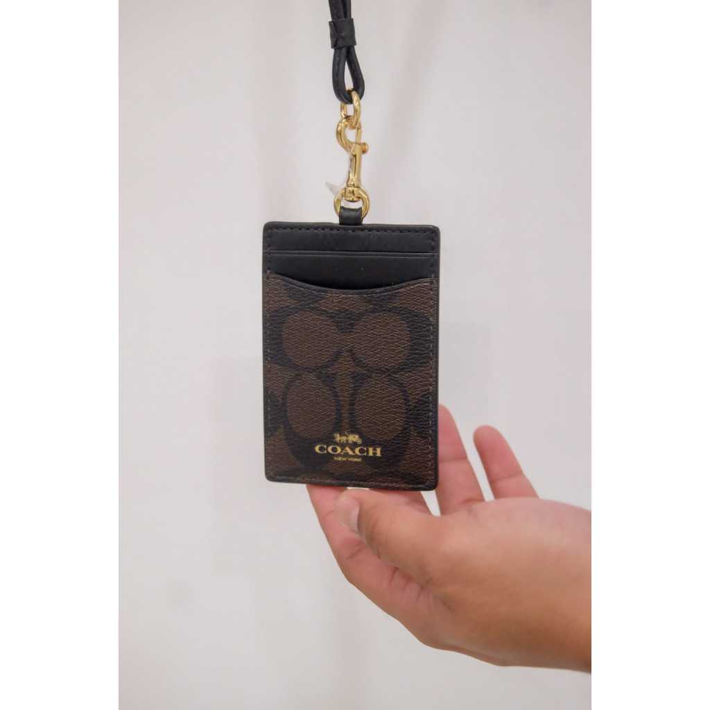 

C*ACH BROWN LANYARD