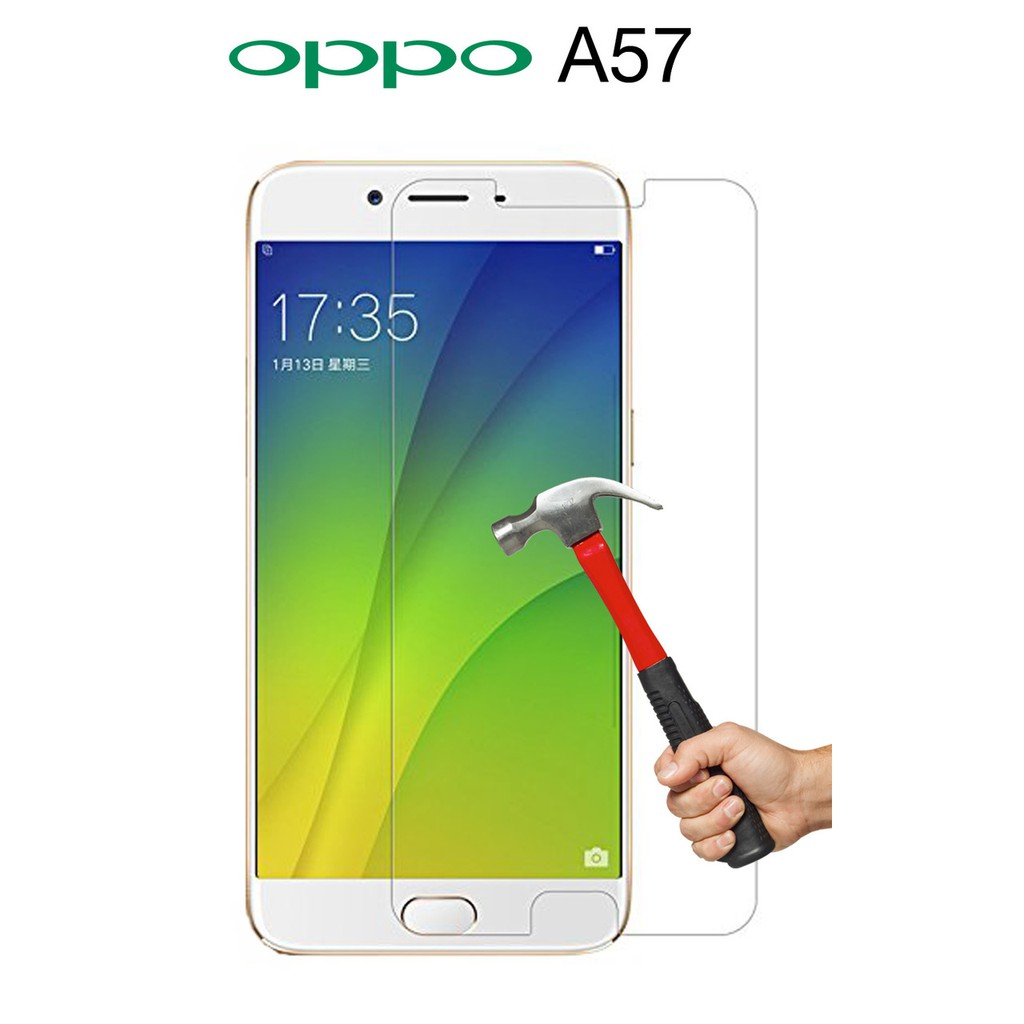 TEMPERED GLASS BENING OPPO A57 LAMA / OPPO A53 - ANTI GORES KACA SCREEN GUARD PELINDUNG LAYAR HP