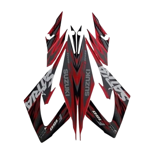 Striping standart Satria FU 2013 - List Standar Satria FU 2013 - Sticker Standar Satria FU 2014