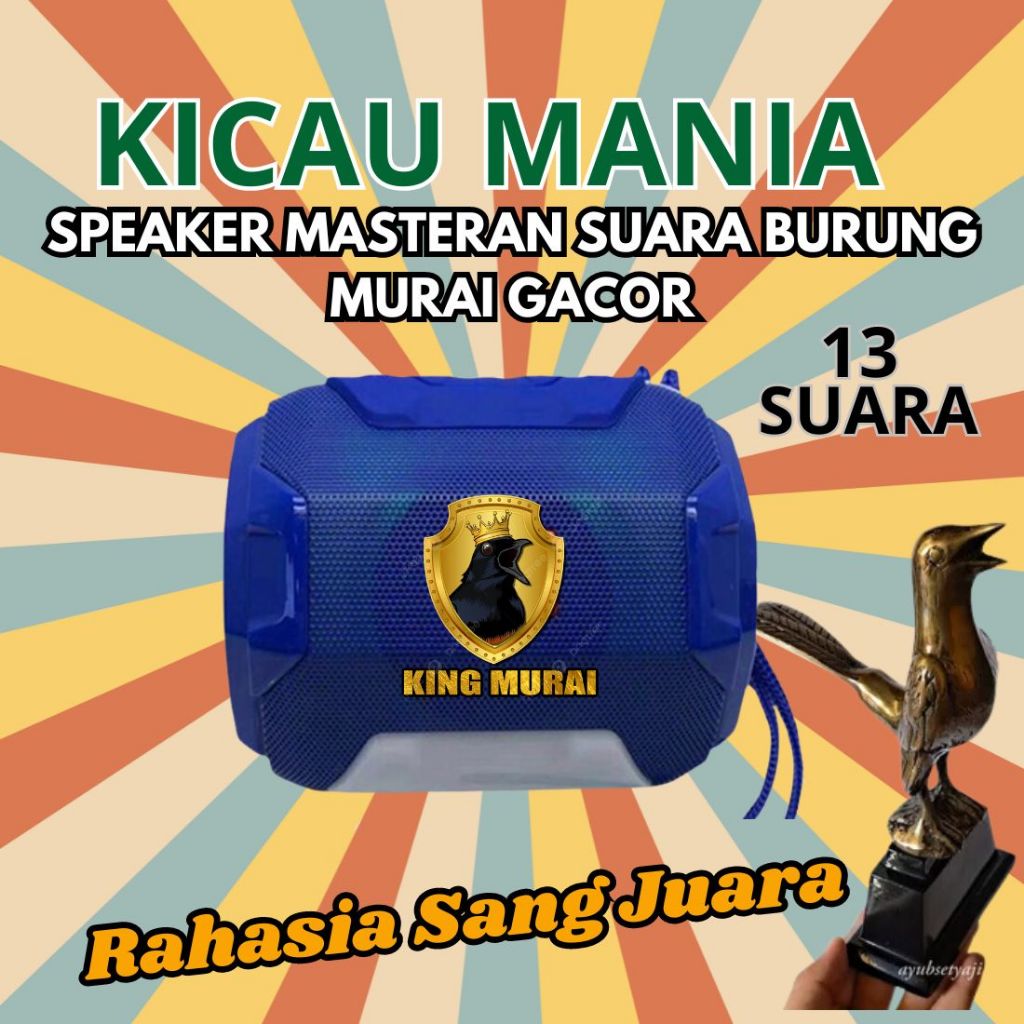 Speaker Masteran burung mp3 Murai Gacor Murai Batu