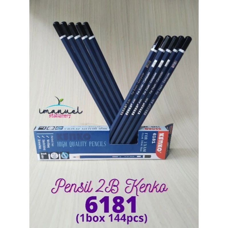 

Pensil 2B Kenko (12pcs)