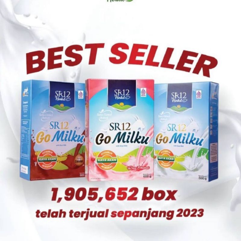 

GoMilku SR12 600gr Susu Penambah Nafsu Makan dan Berat Badan - GoMilku SR12 600gr