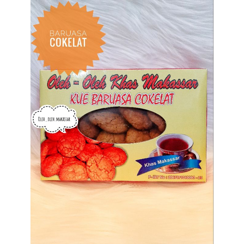 

Kue Baruasa Coklat Oleh oleh khas makassar