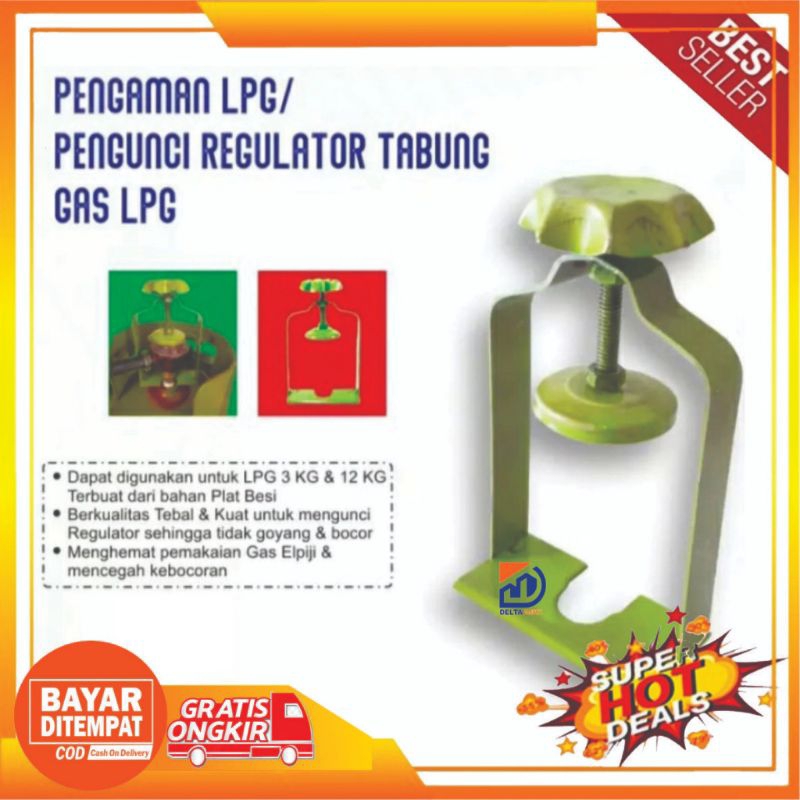 Pengaman Regulator Tabung Gas Elpiji Pengunci Regulator LPG