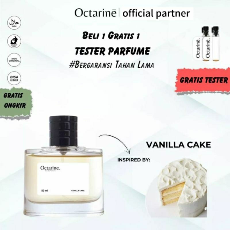 Vanilla cake - Octarine Parfum Tahan Lama | perfume parfum parfume