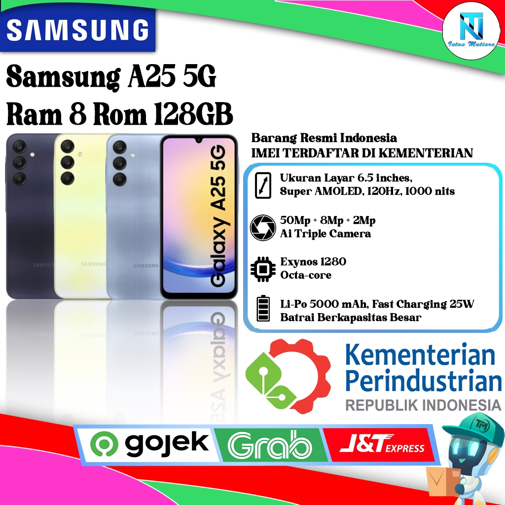 Samsung A25 5G Ram 8/128GB | Ram 8/256GB
