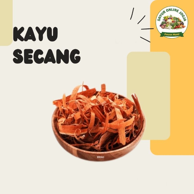 

Kayu secang 15Gr - PAWON MAMI SAYUR ONLINE JOGJA