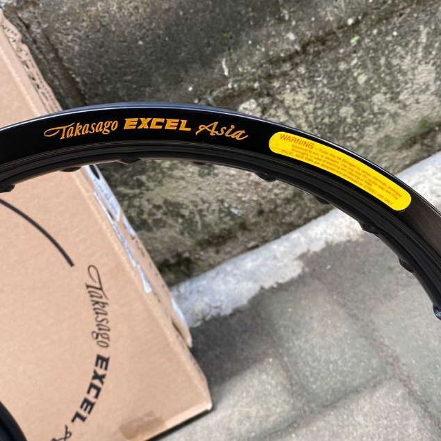 VELG BLACK TAKASAGO EXCEL ASIA SIZE 160-17//185-17