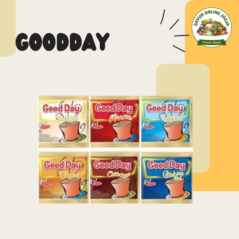 

Good day kopi instan sachet - PAWON MAMI SAYUR ONLINE JOGJA
