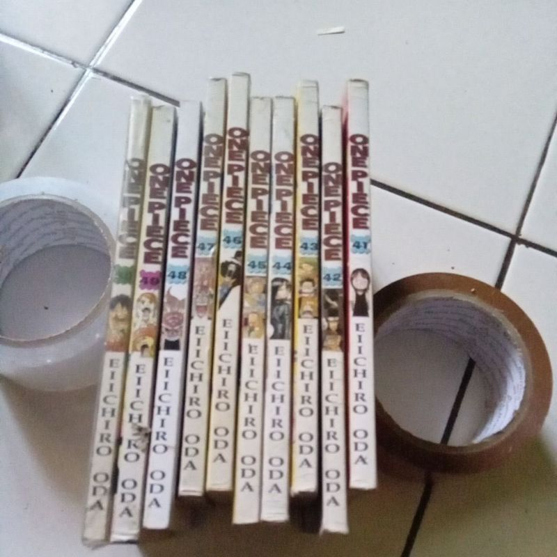 Komik One Piece vol 41-50 Fullset 10 komik