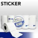 

Direct Thermal Sticker Label Blueprint 33x15x1 line Isi +-500