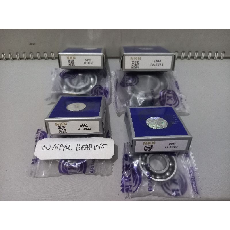 Bearing 6204 - 6203 NKN Set Rasio Fizr Original NKN