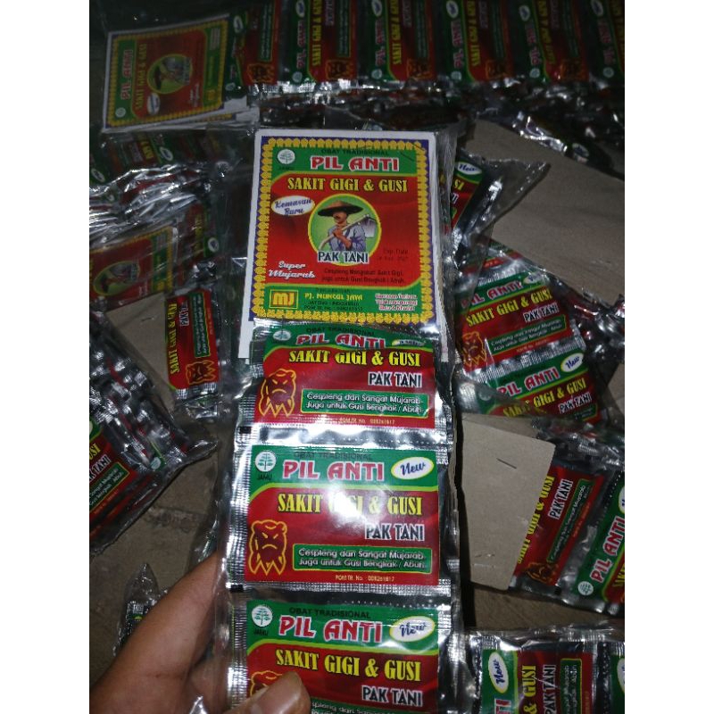 PAK TANI Herbal sakit gigi