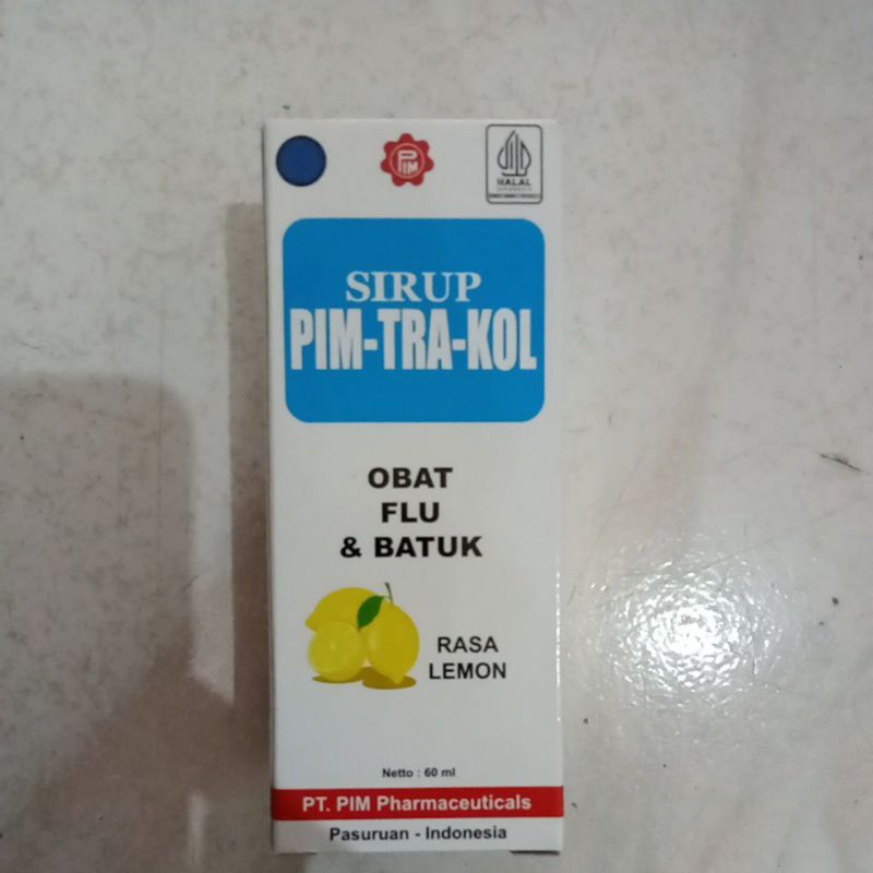 

Pimtrakol Syrup rasa lemon