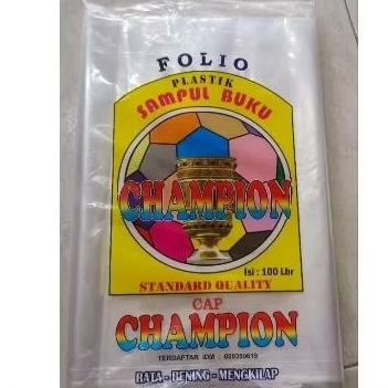 

Sampul Buku Plastik per 10 Lembar Uk. Folio