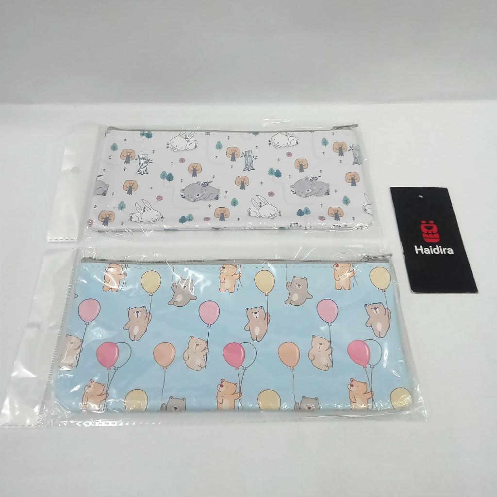 

Tempat Pensil Kantong Besar / Pencil Case Motif Beragam Variasi Warna