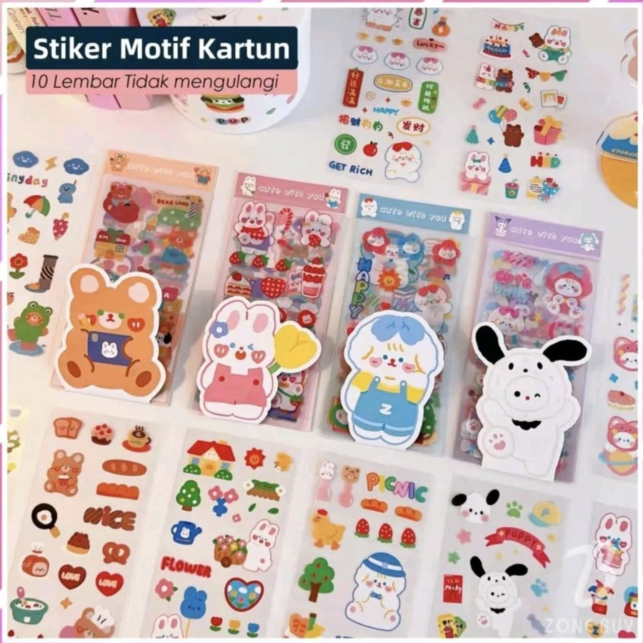 

Sticker Organizer Stationery Desktop Storage Bentuk Tong Sampah Stiker_RF