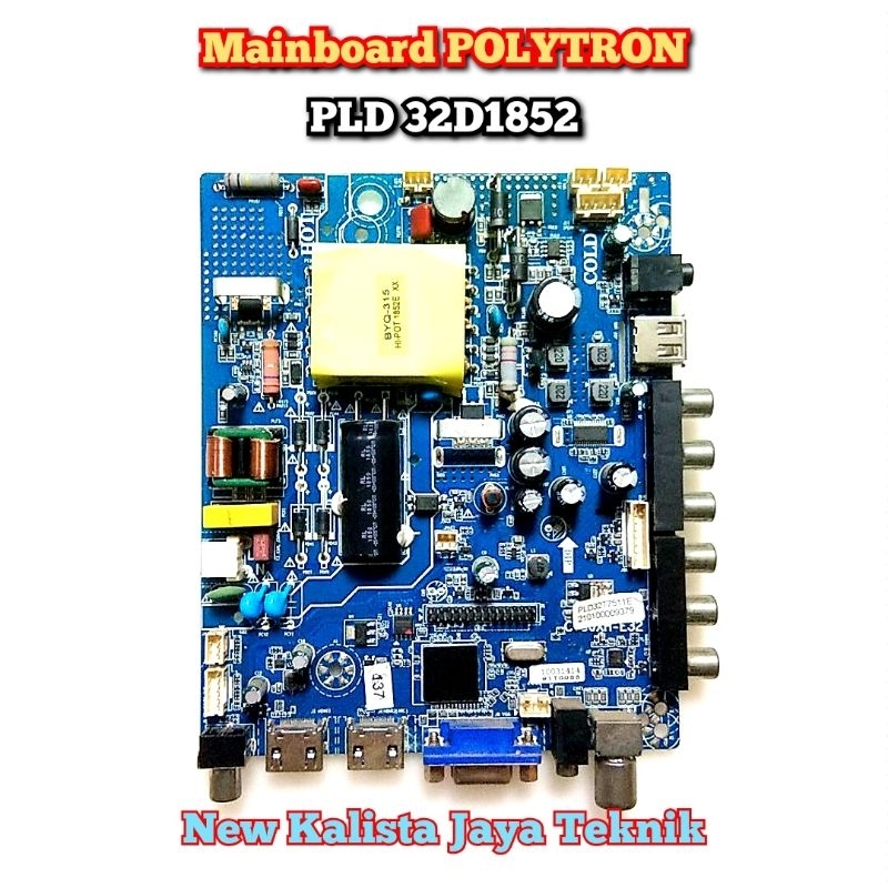 MAINBOARD POLYTRON PLD 32D1852 ORIGINAL CV56XH-E32 MB 32D1852 MOTHERBOARD PLD32D1852 MB POLYTRON 32D