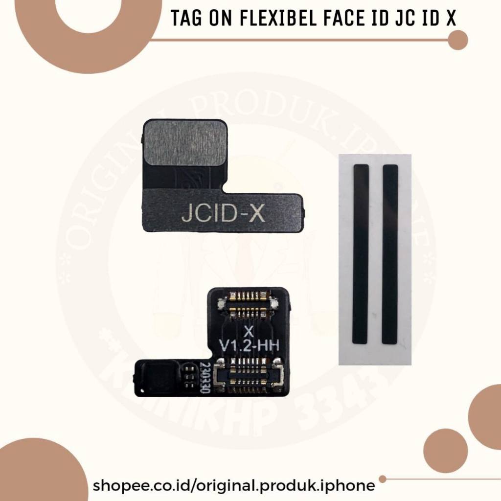 FACE ID JC ID TAG ON FLEXIBEL X ORIGINAL