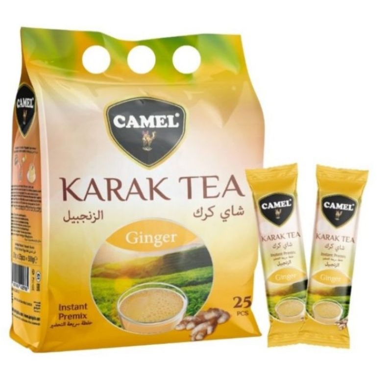 

Camel Instan Karak Tea Premix Ginger 500gr