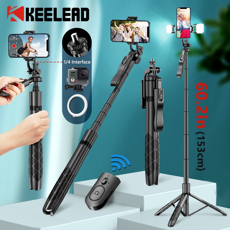 Sering menghadapi masalah kestabilan saat mengambil foto atau video? Tripod HP kamera dari KEELEAD y