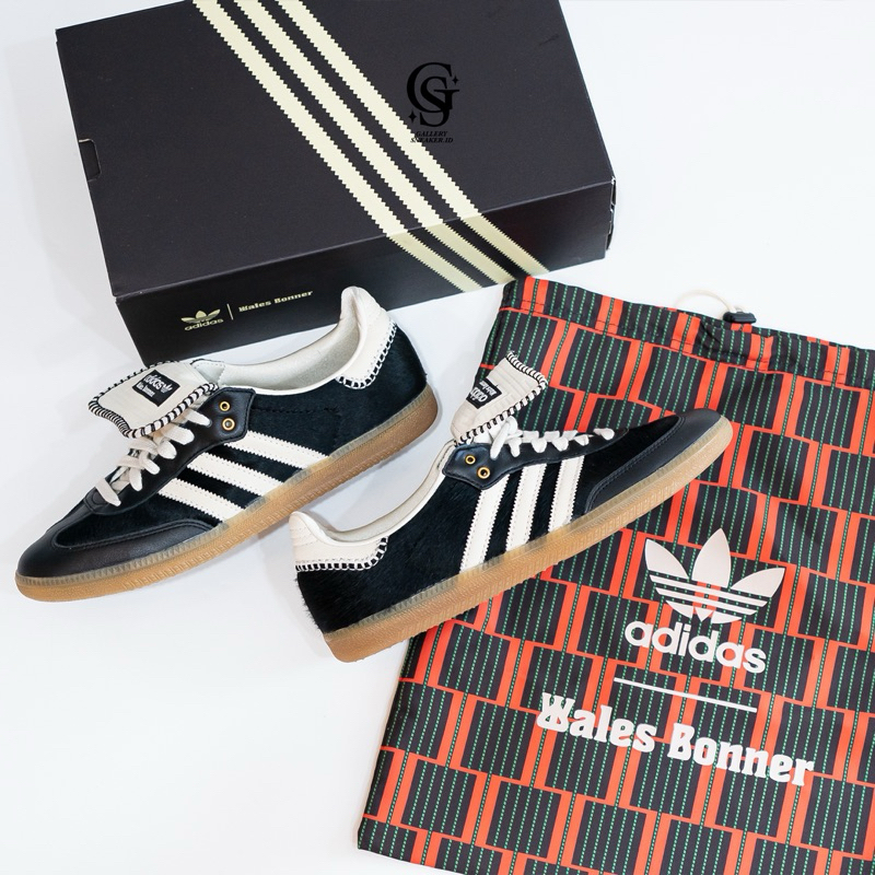 Adidas Samba Pony Tonal Wales Bonner Black Original