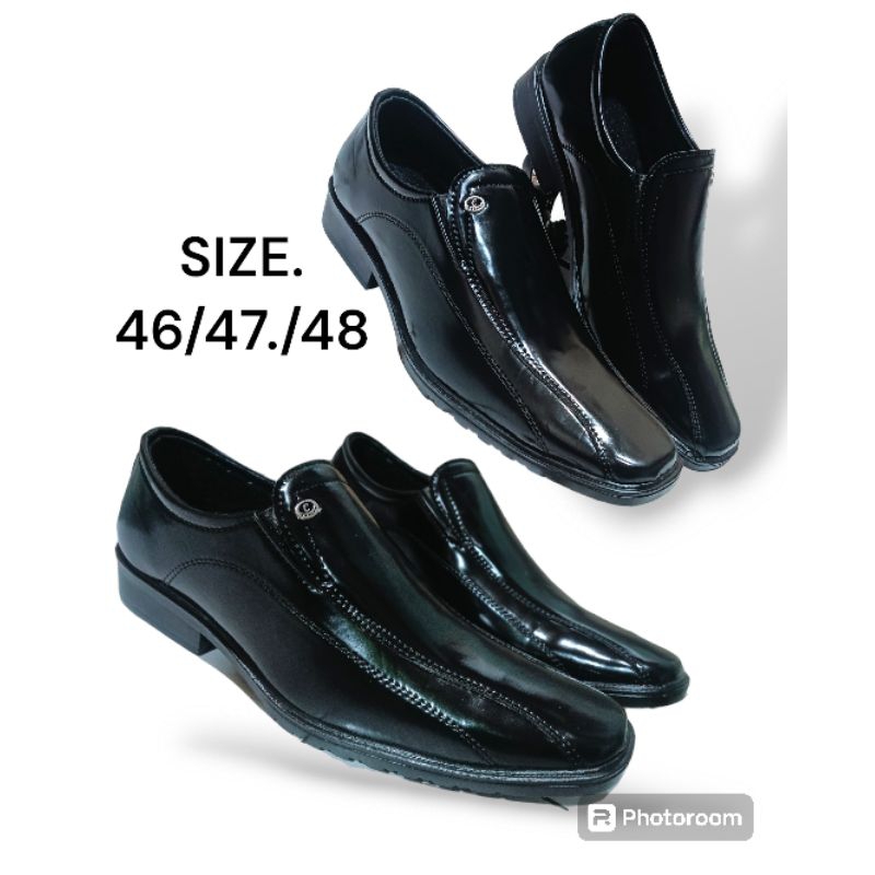 sepatu pantofel  pria ukuran jumbo size 44/45/46/47