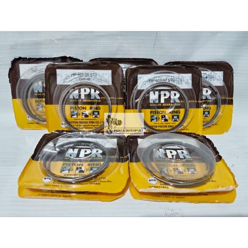 RING SEHER/RING PISTON (54P) MIO J, SOUL GT 115 ,X RIDE 155 NPP
