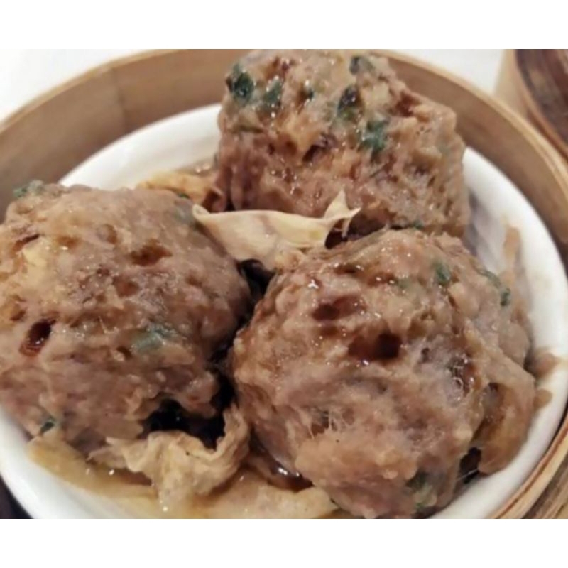 

bakso urat besar isi 6pcs,daging ayam mix daging sapi