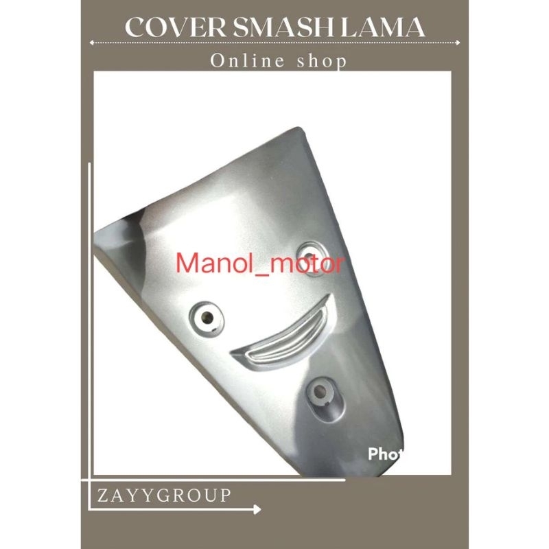 Dasi Tameng Depan Smash Lama Panel Dada Depan Smash Lama Warna Silver