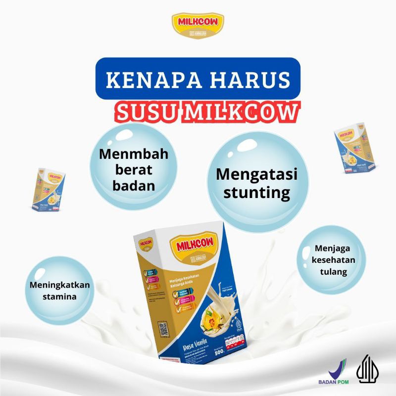 

MILKCOW SUSU SAPI PENGGEMUK BADAN AKAN KAYA VITAMIN DAN NUTRISI 500gram