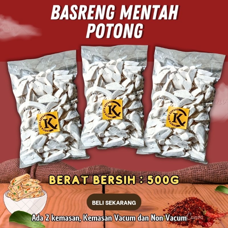 

[GROSIR] Basreng Mentah 500g Kataji Rajasari Potong Stik