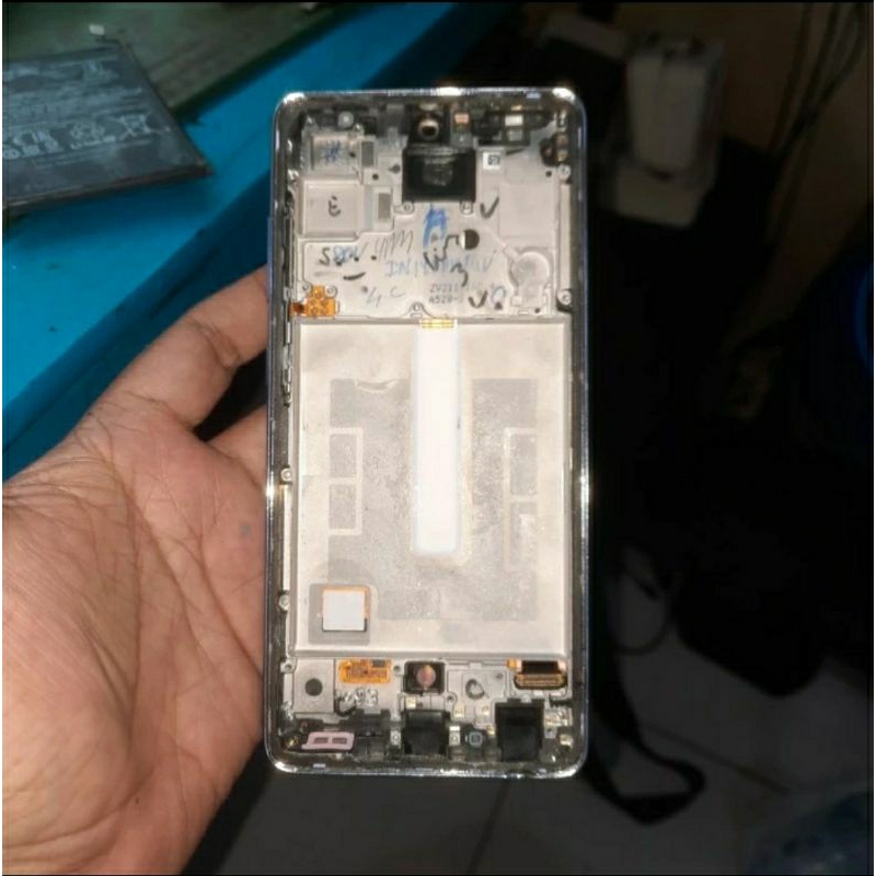 Lcd frame samsung a52 5G original copotan