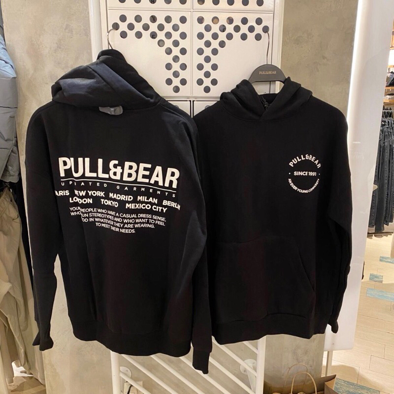 Jastip. Hoodie Logo Pull&Bear (Man) SALE
